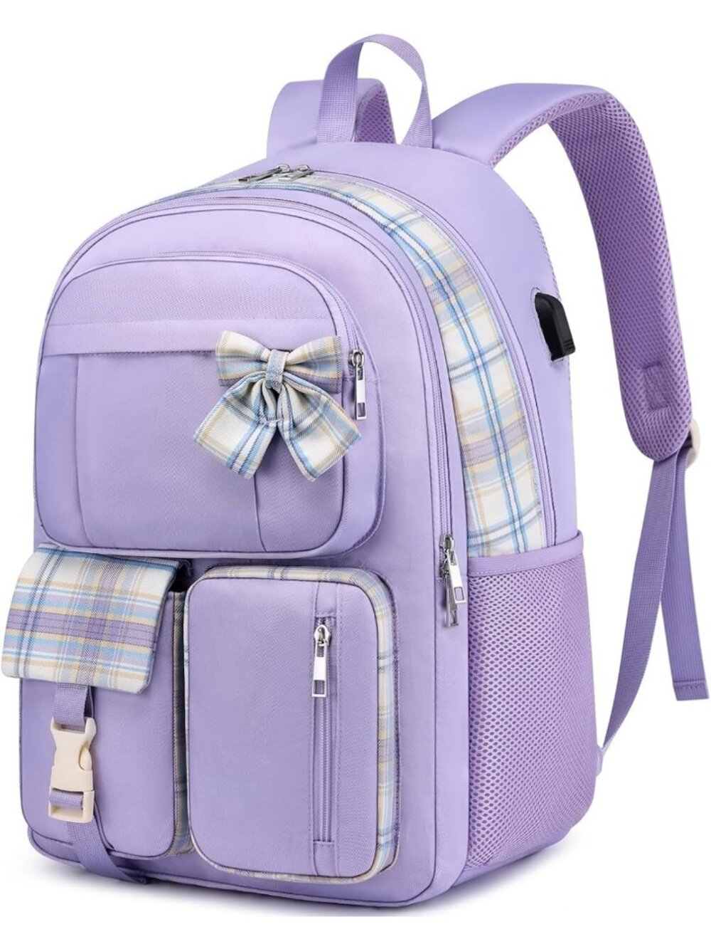 Cute School Backpack for Teen Girls | Stylish Bookbag for Middle & High School